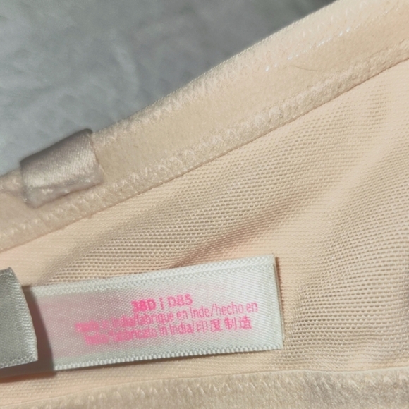PINK Victoria's Secret Light Pink Strapless Bra - Picture 7 of 11